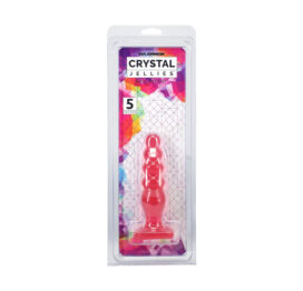 Crystal Jellies Anal Delight 5in Butt Plug Pink, Doc Johnson