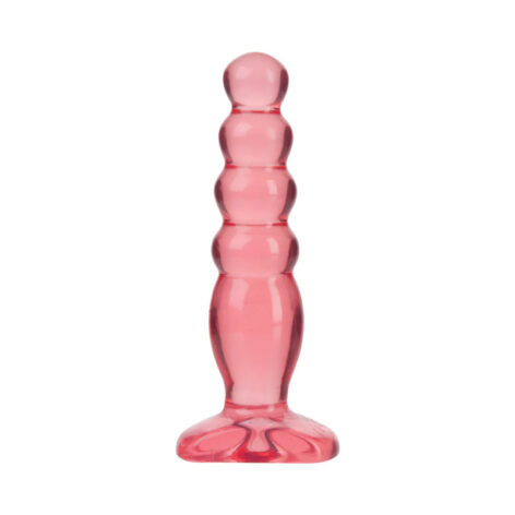 Crystal Jellies Anal Delight 5in Butt Plug Pink, Doc Johnson