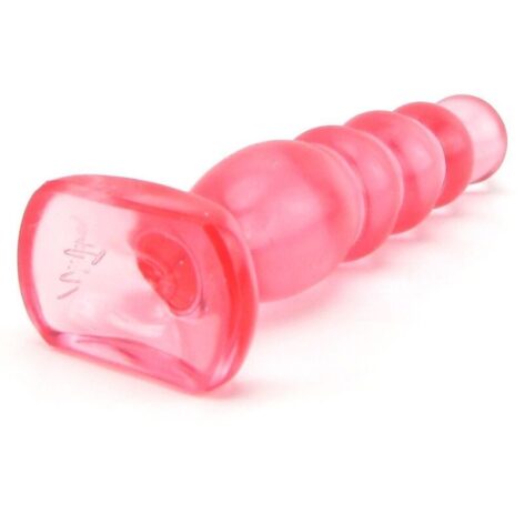 Crystal Jellies Anal Delight 5in Butt Plug Pink, Doc Johnson