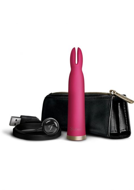 Frederick's of Hollywood Rechargeable Rabbit Bullet Pink