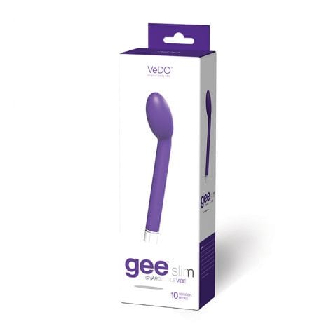 GeeSlim Rechargeable G-spot Vibe, Into You Indigo Box