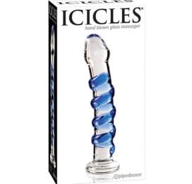 Icicles No. 5 Glass Dildo Massager