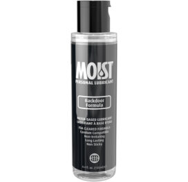 Moist Backdoor Formula Water Based Lubricant 4.4oz