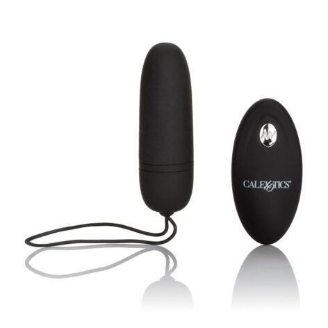 Silicone Remote Bullet Vibrator Black, CalExotics