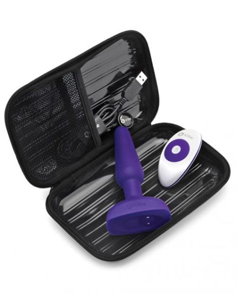 b-Vibe Trio Anal Plug Purple