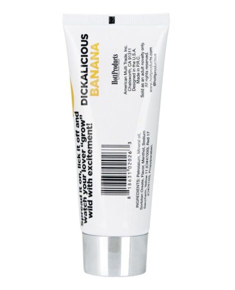 Dickalicious Penis Arousal Gel Banana 2oz (58ml)