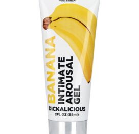 Dickalicious Penis Arousal Gel Banana 2oz (58ml)