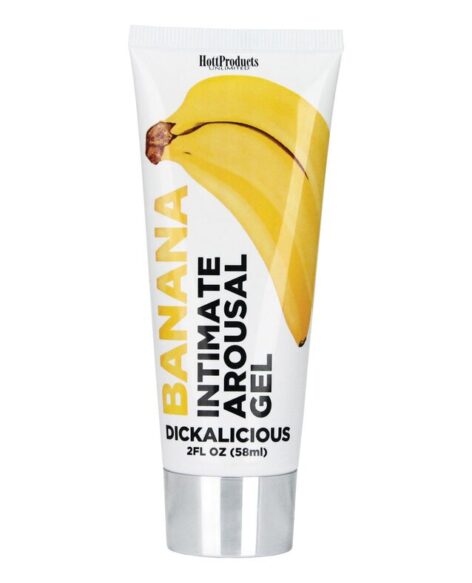Dickalicious Penis Arousal Gel Banana 2oz (58ml)