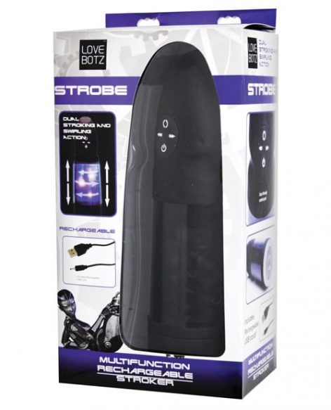 LoveBotz Strobe Multifunction Rechargeable Stroker Box