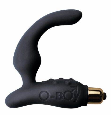 O-Boy 7 Speed Prostate Massager Black, Rocks Off