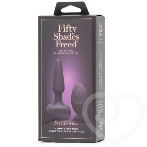 Feel So Alive Remote Vibrating Pleasure Plug Box