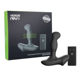 Nexus Revo Slim Rotating Prostate Massager Black