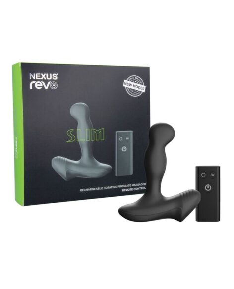 Nexus Revo Slim Rotating Prostate Massager Black