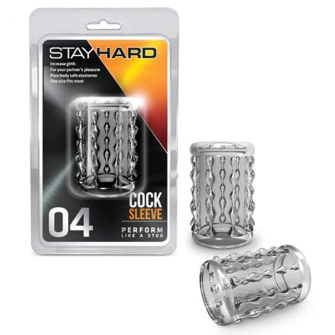 Stay Hard Cock Sleeve 04 Clear