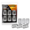 Stay Hard Cock Sleeve Kit Clear 6 Pack, Blush