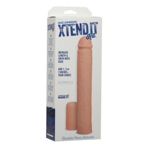 Xtend It Kit Realistic Penis Extender Beige