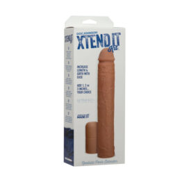 Xtend It Kit Realistic Penis Extender Brown, Doc Johnson