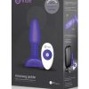 b-Vibe Rimming Petite Anal Plug Purple Box