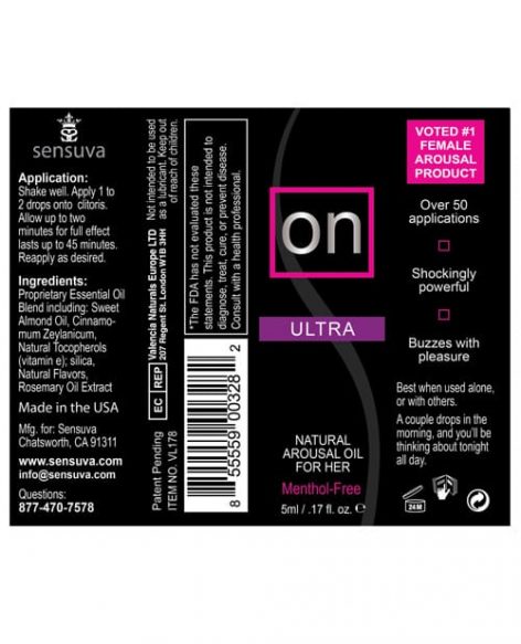 On Arousal Oil For Her Ultra .17oz Box