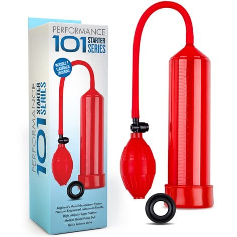 Performance 101 Penis Pump Red