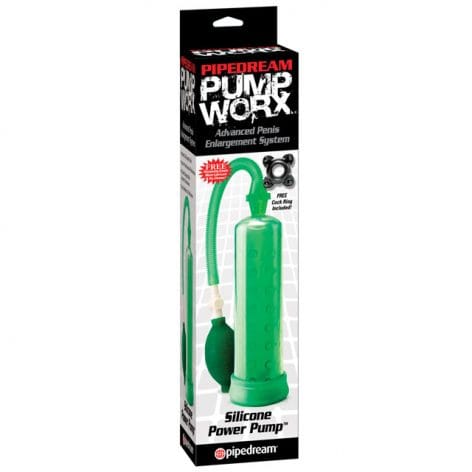 Pump Worx Silicone Power Pump Green Box