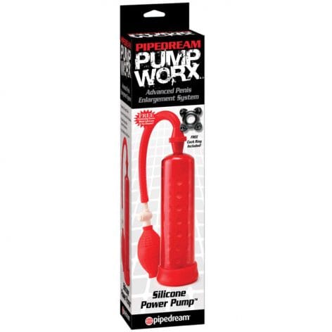 Pump Worx Silicone Power Pump Red Box