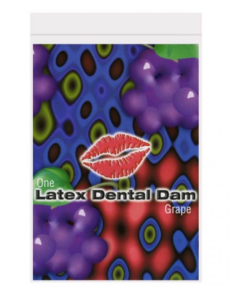 Dental Dam Grape