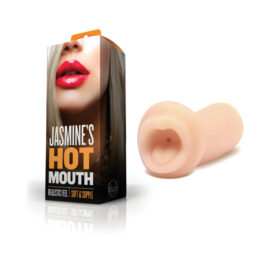 Jasmine's Hot Mouth Masturbator Beige, Blush