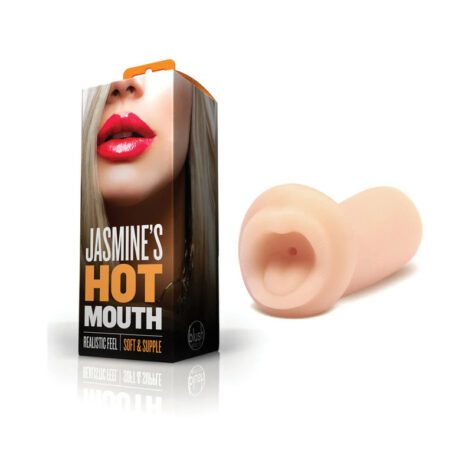 Jasmine's Hot Mouth Masturbator Beige, Blush