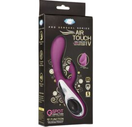 Air Touch IV G-Spot Clitoral Suction Rabbit Vibrator Plum