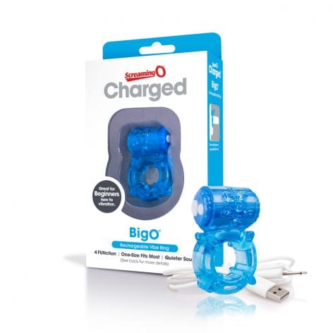 Charged BigO Blue Cock Ring