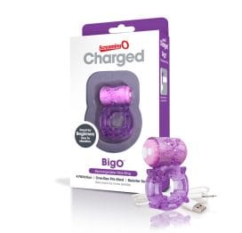 Charged BigO Purple Cock Ring