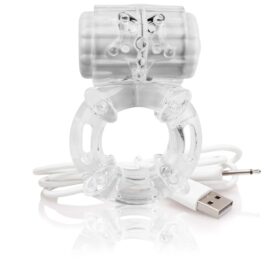 Charged BigO Vibe Cock Ring Clear, Screaming O