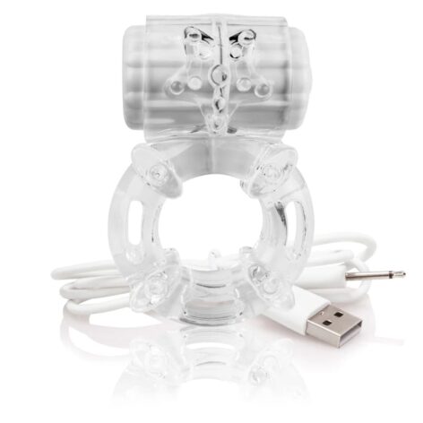 Charged BigO Vibe Cock Ring Clear, Screaming O