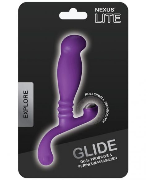 Nexus Glide Prostate Massager Purple Pkg