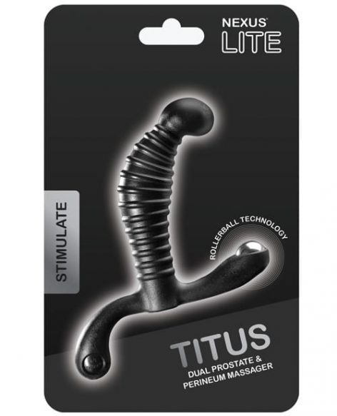 Nexus Titus Prostate Massager Black Pkg