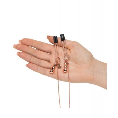 All Sensation Nipple & Clitoral Chain Rose Gold, Fifty Shades