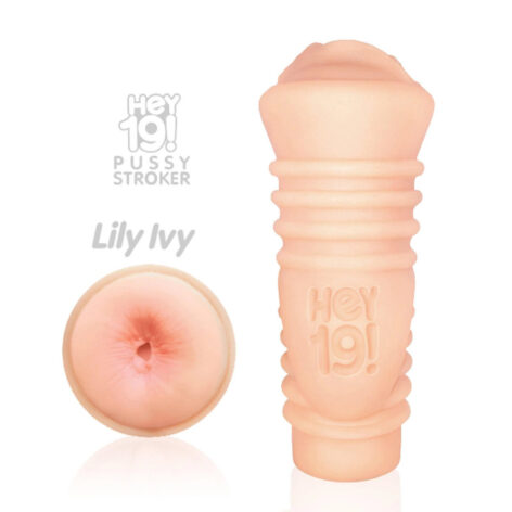 Lily Ivy Pocket Ass Stroker Vibrating Beige, Hey 19!