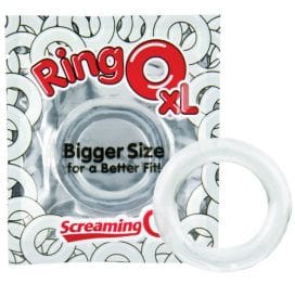 RingO XL Cock Ring Clear