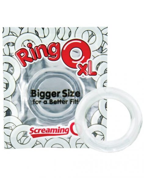 RingO XL Cock Ring Clear