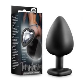 Temptasia Bling Anal Plug Large Black