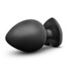 Temptasia Bling Anal Plug Large Black, Blush