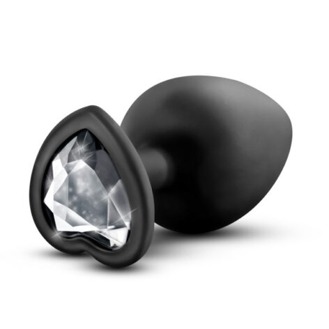 Temptasia Bling Anal Plug Large Black, Blush