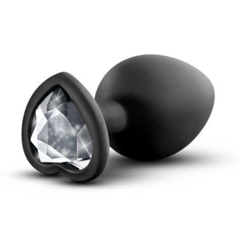 Temptasia Bling Anal Plug Medium Black, Blush