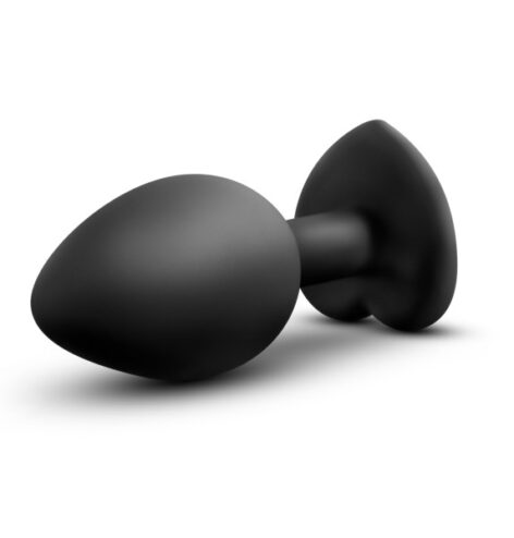 Temptasia Bling Anal Plug Small Black, Blush