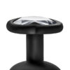 Temptasia Bling Anal Plug Small Black, Blush