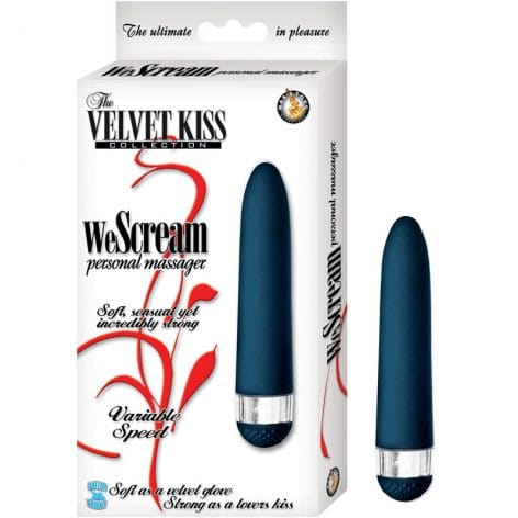 Velvet Kiss We Scream Personal Massager Black