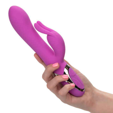Enchanted Bunny Rabbit Vibrator Purple Silicone, CalExotics