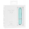 Pillow Talk Flirty Luxurious Mini Massager Bullet Vibrator in Teal with Swarovski Crystal from BMS features a soft, flexible design promotes playful exploration while its small size makes it perfect to take with you anywhere you go.