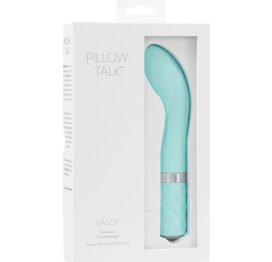 Pillow Talk Sassy G-Spot Massager Vibe Teal, BMS